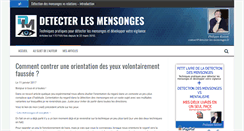 Desktop Screenshot of detecter-les-mensonges.fr