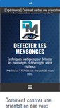 Mobile Screenshot of detecter-les-mensonges.fr
